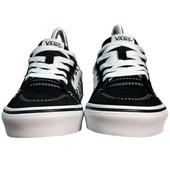 NIB Vans Filmore Checkerboard Casual Shoes, Black Youth Size 3 / Womens 5 Skater - Picture 5 of 15